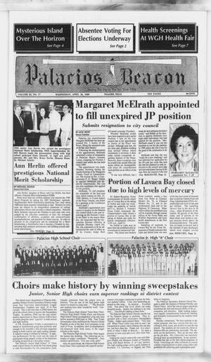 Palacios Beacon (Palacios, Tex.), Vol. 82, No. 17, Ed. 1 Wednesday, April 26, 1989
