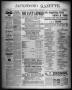 Thumbnail image of item number 1 in: 'Jacksboro Gazette. (Jacksboro, Tex.), Vol. 22, No. 21, Ed. 1 Thursday, October 24, 1901'.
