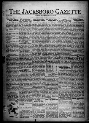 The Jacksboro Gazette (Jacksboro, Tex.), Vol. 43, No. 43, Ed. 1 Thursday, March 22, 1923