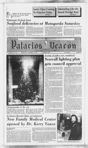 Palacios Beacon (Palacios, Tex.), Vol. 81, No. 48, Ed. 1 Wednesday, November 30, 1988