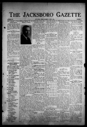 The Jacksboro Gazette (Jacksboro, Tex.), Vol. 57, No. 1, Ed. 1 Thursday, June 4, 1936