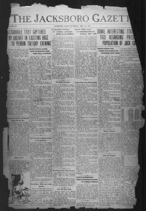 The Jacksboro Gazette (Jacksboro, Tex.), Vol. 41, No. 49, Ed. 1 Thursday, May 12, 1921
