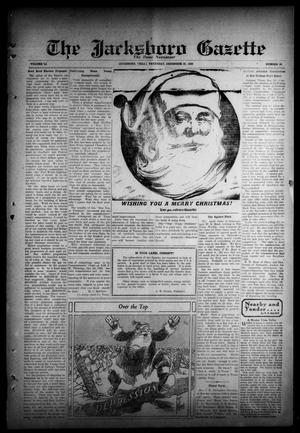 The Jacksboro Gazette (Jacksboro, Tex.), Vol. 51, No. 30, Ed. 1 Thursday, December 25, 1930