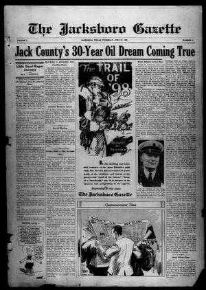 The Jacksboro Gazette (Jacksboro, Tex.), Vol. 50, No. 4, Ed. 1 Thursday, June 27, 1929