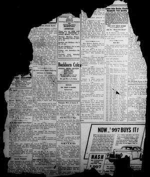 The Jacksboro Gazette (Jacksboro, Tex.), Vol. 59, No. 52, Ed. 1 Thursday, June 1, 1939