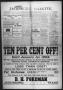 Thumbnail image of item number 1 in: 'Jacksboro Gazette. (Jacksboro, Tex.), Vol. 29, No. 30, Ed. 1 Thursday, December 24, 1908'.