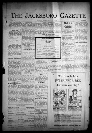 Primary view of object titled 'The Jacksboro Gazette (Jacksboro, Tex.), Vol. 65, No. 50, Ed. 1 Thursday, May 17, 1945'.