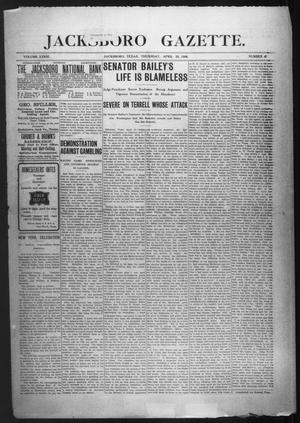 Jacksboro Gazette. (Jacksboro, Tex.), Vol. 28, No. 47, Ed. 1 Thursday, April 23, 1908