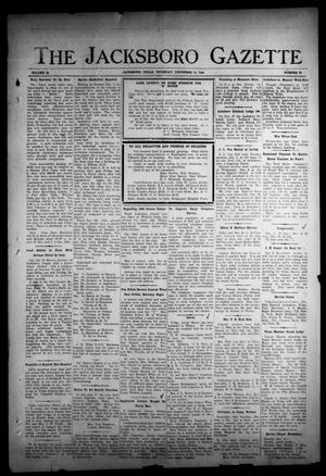 Primary view of object titled 'The Jacksboro Gazette (Jacksboro, Tex.), Vol. 65, No. 29, Ed. 1 Thursday, December 14, 1944'.