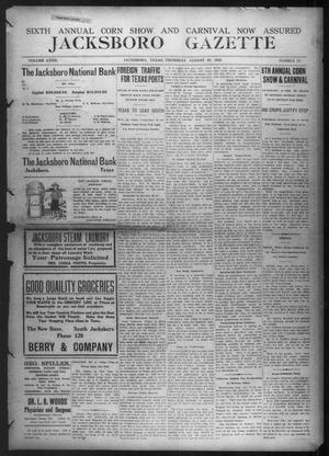 Jacksboro Gazette (Jacksboro, Tex.), Vol. 33, No. 12, Ed. 1 Thursday, August 22, 1912