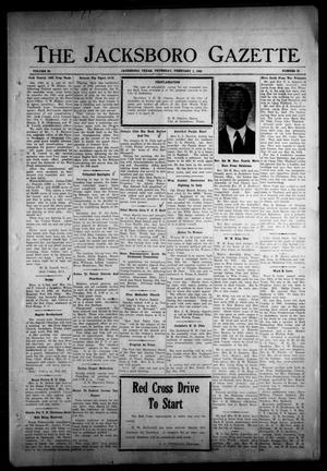 The Jacksboro Gazette (Jacksboro, Tex.), Vol. 65, No. 35, Ed. 1 Thursday, February 1, 1945