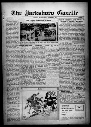 The Jacksboro Gazette (Jacksboro, Tex.), Vol. 48, No. 25, Ed. 1 Thursday, November 17, 1927