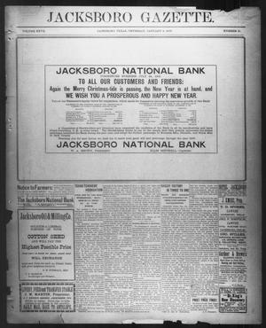 Jacksboro Gazette. (Jacksboro, Tex.), Vol. 27, No. 31, Ed. 1 Thursday, January 3, 1907