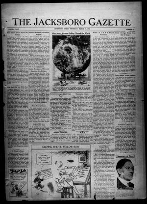 The Jacksboro Gazette (Jacksboro, Tex.), Vol. 44, No. 43, Ed. 1 Thursday, March 27, 1924