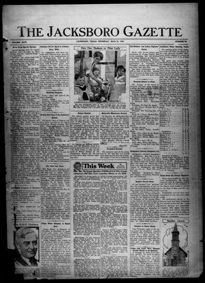 The Jacksboro Gazette (Jacksboro, Tex.), Vol. 44, No. 50, Ed. 1 Thursday, May 15, 1924