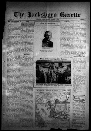 The Jacksboro Gazette (Jacksboro, Tex.), Vol. 51, No. 34, Ed. 1 Thursday, January 22, 1931