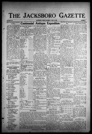 The Jacksboro Gazette (Jacksboro, Tex.), Vol. 57, No. 3, Ed. 1 Thursday, June 18, 1936