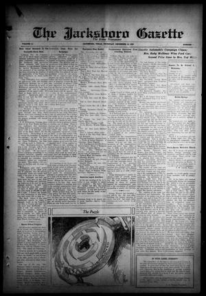 The Jacksboro Gazette (Jacksboro, Tex.), Vol. 51, No. 29, Ed. 1 Thursday, December 18, 1930