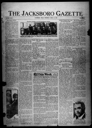 The Jacksboro Gazette (Jacksboro, Tex.), Vol. 44, No. 47, Ed. 1 Thursday, April 24, 1924