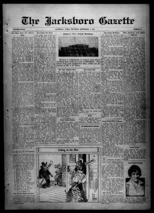 Primary view of object titled 'The Jacksboro Gazette (Jacksboro, Tex.), Vol. 48, No. 15, Ed. 1 Thursday, September 8, 1927'.