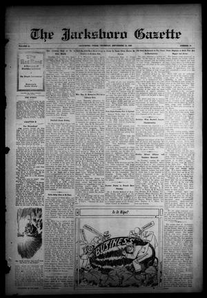 Primary view of object titled 'The Jacksboro Gazette (Jacksboro, Tex.), Vol. 51, No. 16, Ed. 1 Thursday, September 18, 1930'.