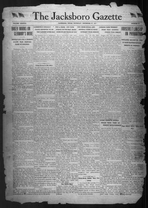 The Jacksboro Gazette (Jacksboro, Tex.), Vol. 38, No. 30, Ed. 1 Thursday, December 27, 1917