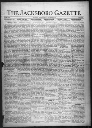 The Jacksboro Gazette (Jacksboro, Tex.), Vol. 43, No. 24, Ed. 1 Thursday, November 9, 1922