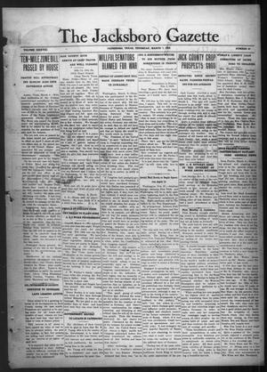 The Jacksboro Gazette (Jacksboro, Tex.), Vol. 38, No. 40, Ed. 1 Thursday, March 7, 1918