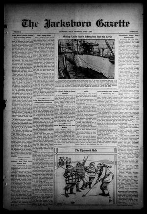 The Jacksboro Gazette (Jacksboro, Tex.), Vol. 50, No. 44, Ed. 1 Thursday, April 3, 1930