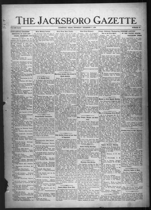 The Jacksboro Gazette (Jacksboro, Tex.), Vol. 43, No. 28, Ed. 1 Thursday, December 7, 1922