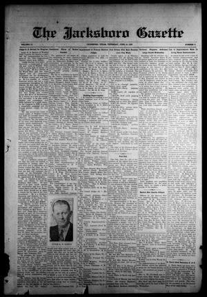 Primary view of object titled 'The Jacksboro Gazette (Jacksboro, Tex.), Vol. 51, No. 3, Ed. 1 Thursday, June 19, 1930'.