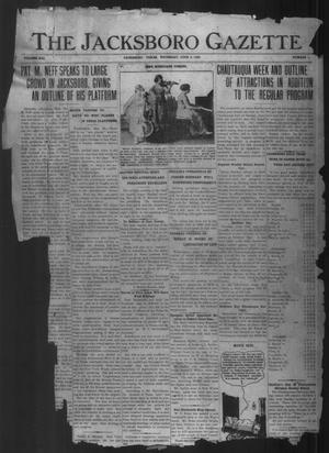 The Jacksboro Gazette (Jacksboro, Tex.), Vol. 41, No. 1, Ed. 1 Thursday, June 3, 1920
