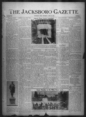 Primary view of object titled 'The Jacksboro Gazette (Jacksboro, Tex.), Vol. 45, No. 47, Ed. 1 Thursday, April 23, 1925'.
