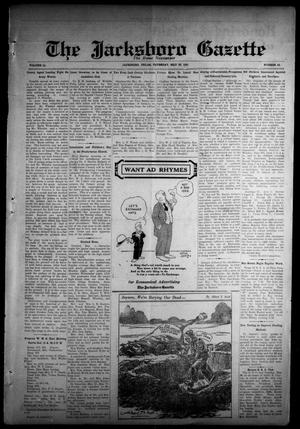 The Jacksboro Gazette (Jacksboro, Tex.), Vol. 51, No. 52, Ed. 1 Thursday, May 28, 1931