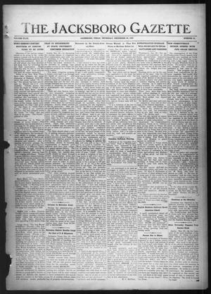 The Jacksboro Gazette (Jacksboro, Tex.), Vol. 43, No. 31, Ed. 1 Thursday, December 28, 1922