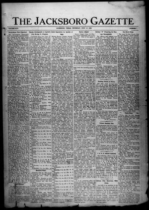 Primary view of object titled 'The Jacksboro Gazette (Jacksboro, Tex.), Vol. 45, No. 7, Ed. 1 Thursday, July 17, 1924'.