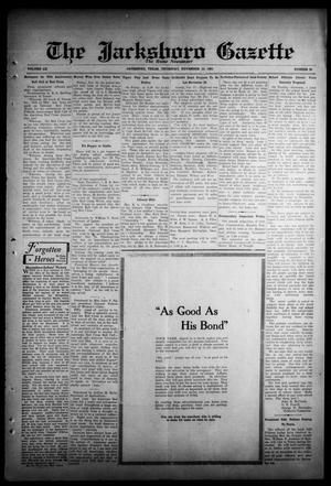 The Jacksboro Gazette (Jacksboro, Tex.), Vol. 52, No. 25, Ed. 1 Thursday, November 19, 1931