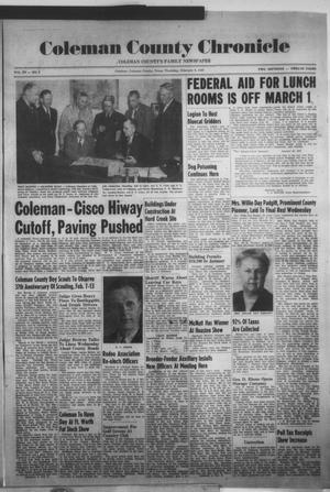 Primary view of object titled 'Coleman County Chronicle (Coleman, Tex.), Vol. 15, No. 8, Ed. 1 Thursday, February 6, 1947'.