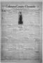Newspaper: Coleman County Chronicle (Coleman, Tex.), Vol. 5, No. 4, Ed. 1 Thursd…