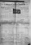 Primary view of Coleman County Chronicle (Coleman, Tex.), Vol. 6, No. 50, Ed. 1 Thursday, December 15, 1938