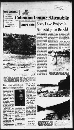 Coleman County Chronicle (Coleman, Tex.), Vol. 52, No. 36, Ed. 1 Thursday, July 25, 1985