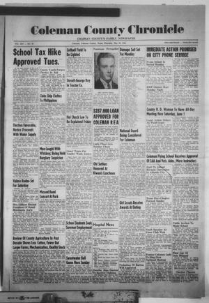 Coleman County Chronicle (Coleman, Tex.), Vol. 14, No. 24, Ed. 1 Thursday, May 30, 1946