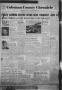 Newspaper: Coleman County Chronicle (Coleman, Tex.), Vol. 11, No. 26, Ed. 1 Thur…