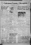 Thumbnail image of item number 1 in: 'Coleman County Chronicle (Coleman, Tex.), Vol. 10, No. 34, Ed. 1 Thursday, August 13, 1942'.