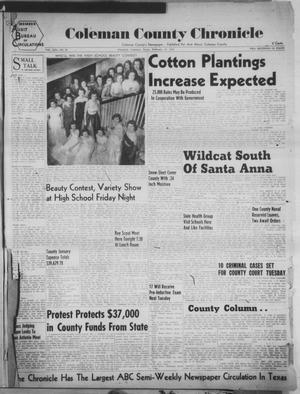 Coleman County Chronicle (Coleman, Tex.), Vol. 19, No. 20, Ed. 1 Thursday, February 15, 1951