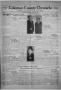 Newspaper: Coleman County Chronicle (Coleman, Tex.), Vol. 4, No. 21, Ed. 1 Thurs…