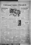 Newspaper: Coleman County Chronicle (Coleman, Tex.), Vol. 8, No. 18, Ed. 1 Thurs…