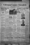 Newspaper: Coleman County Chronicle (Coleman, Tex.), Vol. 9, No. 30, Ed. 1 Thurs…