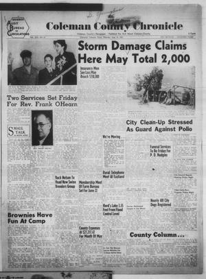 Coleman County Chronicle (Coleman, Tex.), Vol. 19, No. 54, Ed. 1 Thursday, June 14, 1951