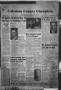 Newspaper: Coleman County Chronicle (Coleman, Tex.), Vol. 9, No. 50, Ed. 1 Thurs…